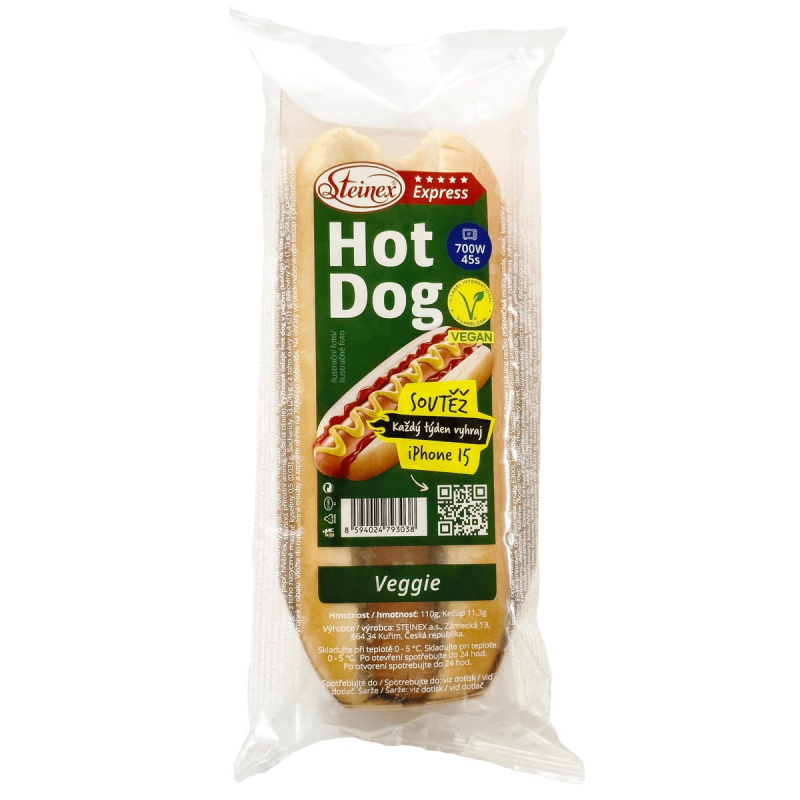 Steinex Express Hot dog veggie