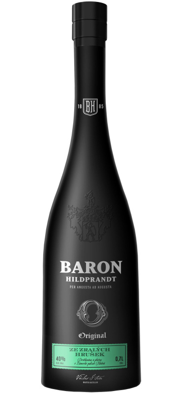 Baron Hildprandt ze zralých hrušek 40 % 0,7 l