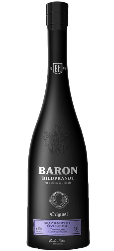 Baron Hildprandt ze zralých švestek 40 % 0,7 l