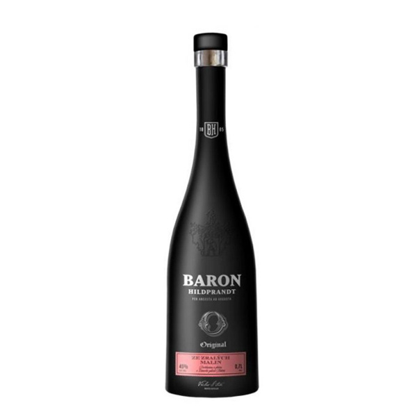 Baron Hildprandt ze zralých malin 40 % 0,7 l