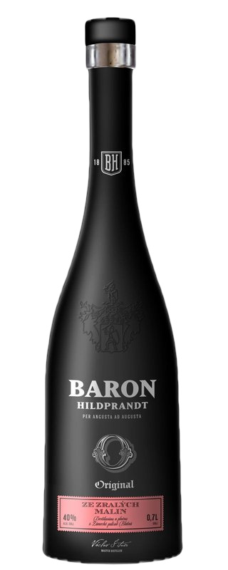Baron Hildprandt ze zralých malin 40 % 0,7 l