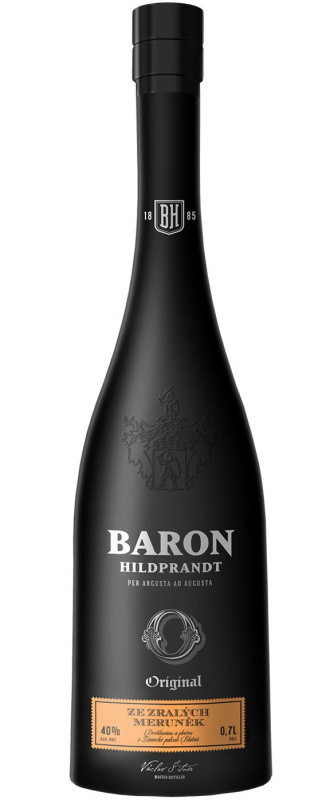 Baron Hildprandt ze zralých meruněk  40 % 0,7 l