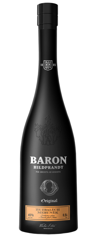 Baron Hildprandt ze zralých meruněk  40 % 0,7 l