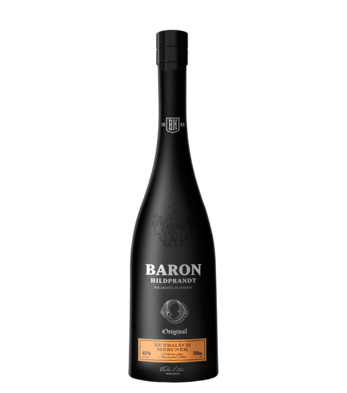 Baron Hildprandt ze zralých meruněk  40 % 0,7 l