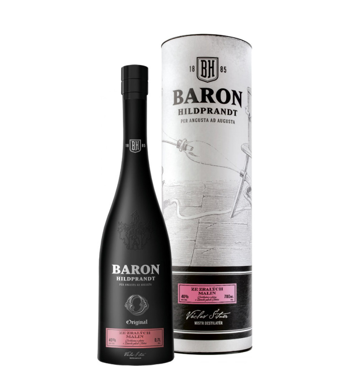 Baron Hildprandt ze Zralých Malin 40% 0,7l (tuba)
