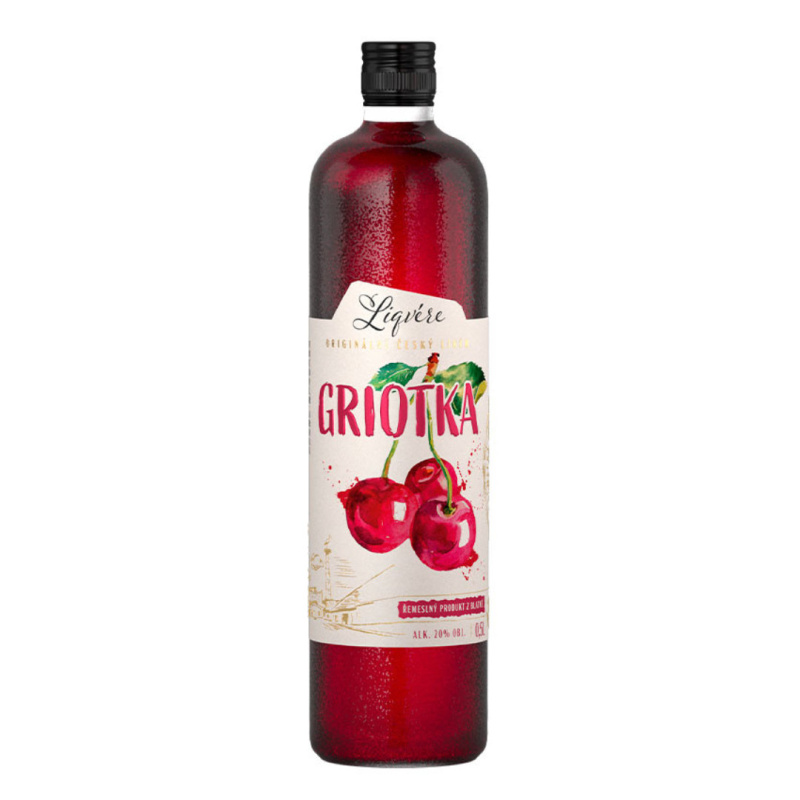 Liqvére Griotka 20% 1l (holá lahev)