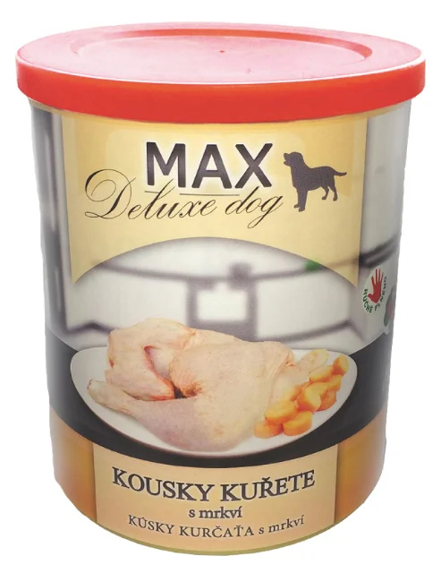 Sokol Falco Max Kousky Kuřete s Mrkví - 400g