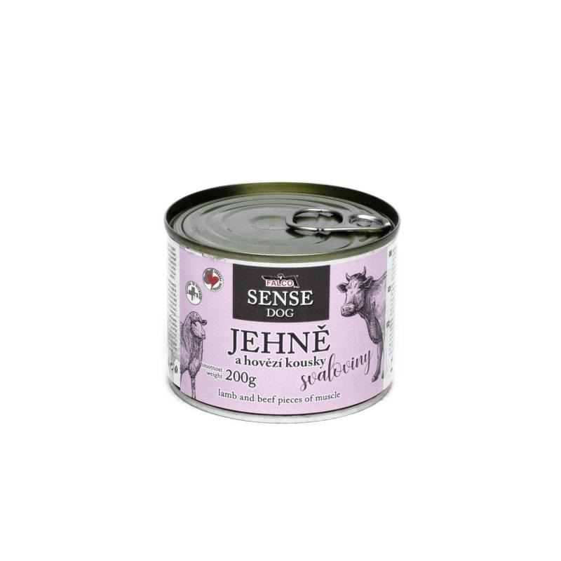 Falco FALCO SENSE DOG jehněčí a hovězí 200g