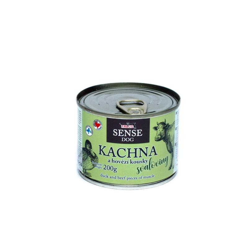 Falco FALCO SENSE DOG kachna a hovězí 200g