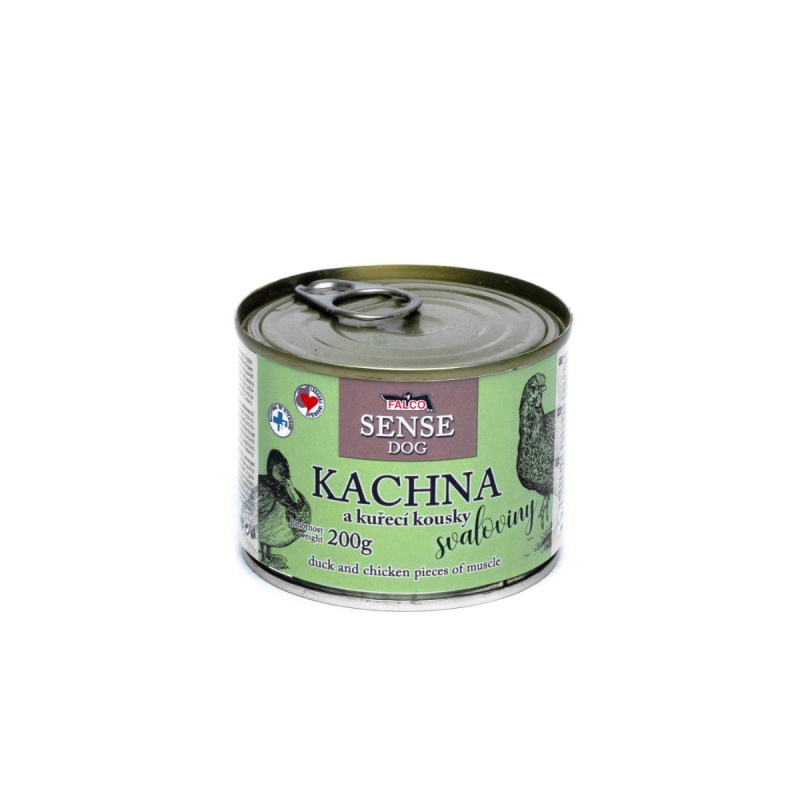 Falco FALCO SENSE DOG kachna a hovězí 200g