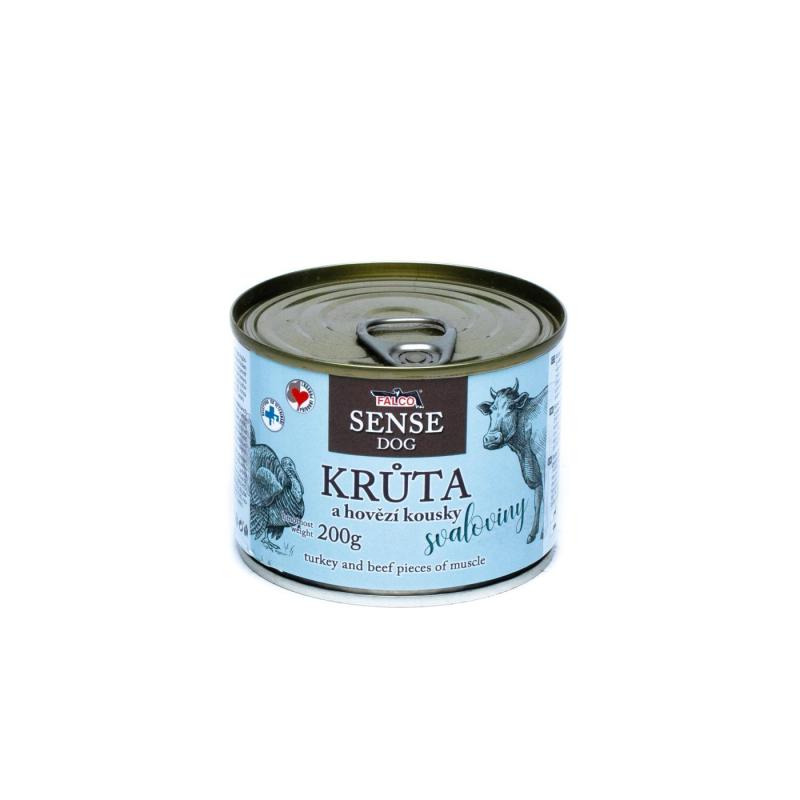 Falco FALCO SENSE DOG krůta a hovězí  200g