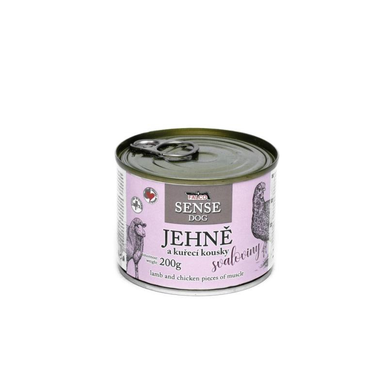 Falco FALCO SENSE DOG jehněčí a kuře 200g