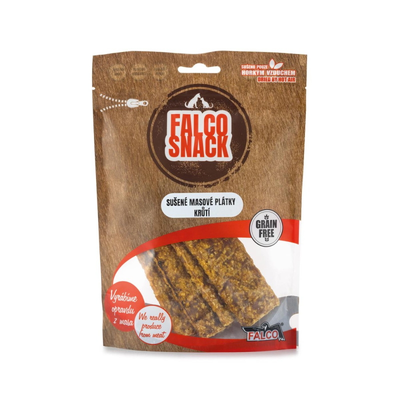 Sokol Falco Sušené Masové Plátky Krůtí - 90g