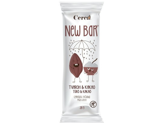 Cerea New Bar 28g Tvaroh-Kakao