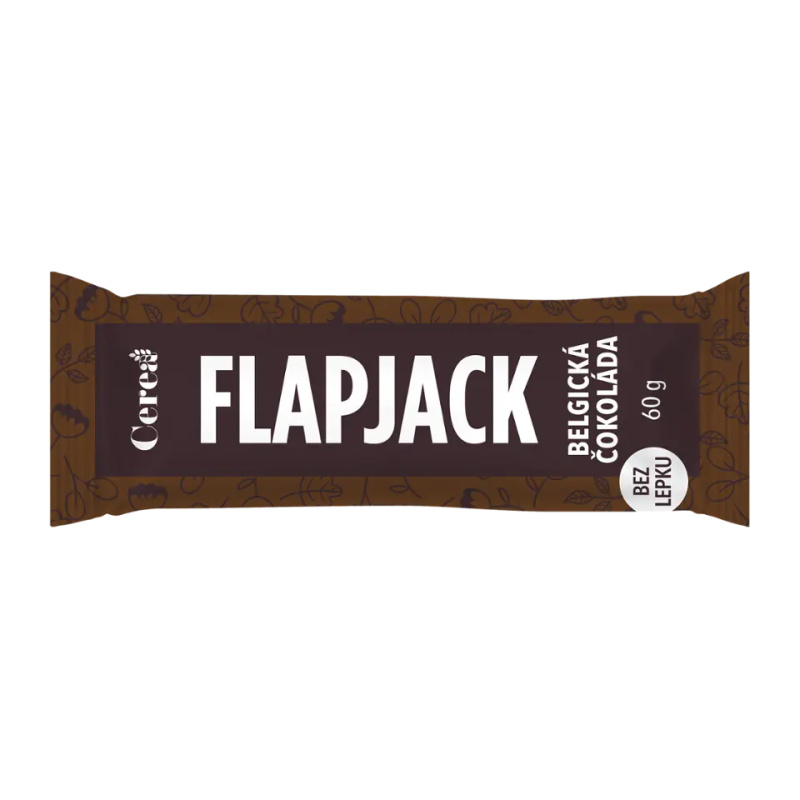 Cerea FLAPJACK belgická čokoláda 60g