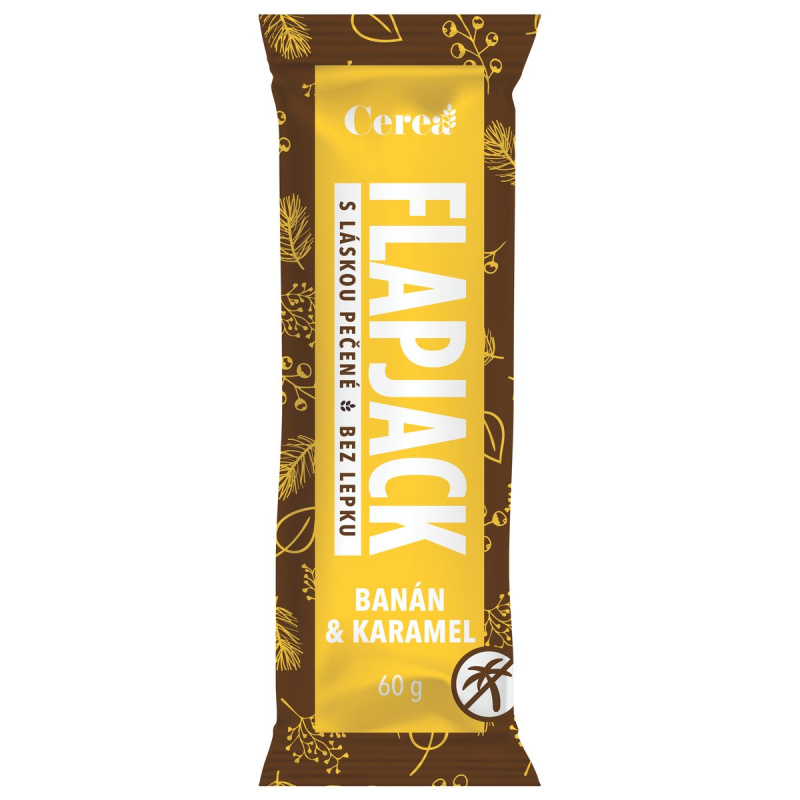 Cereabar Flapjack banán & karamel bez lepku