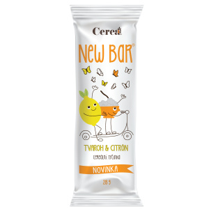 Cerea New Bar 28g Tvaroh-Citrón