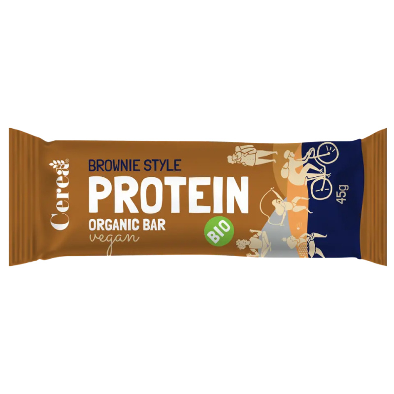 Cerea BIO proteinová tyčinka Brownie Style 45 g