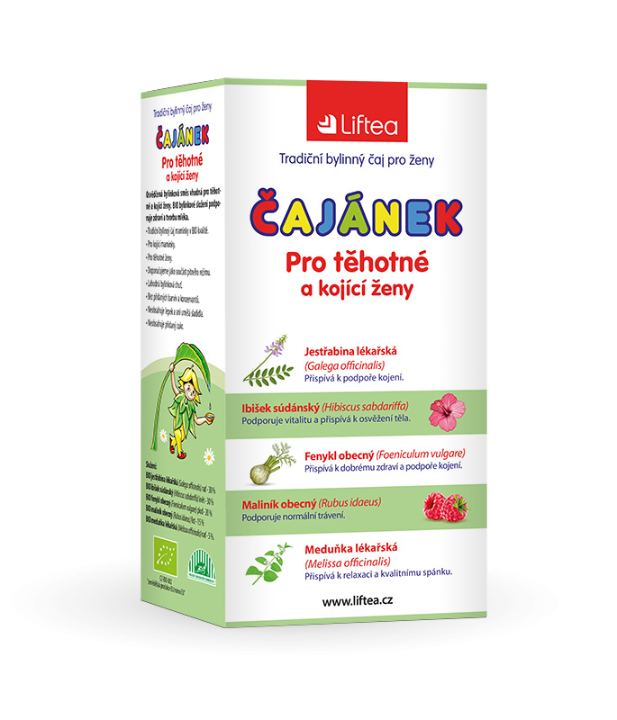 Liftea Čajánek Pro kojící maminky BIO 20x1,5 g