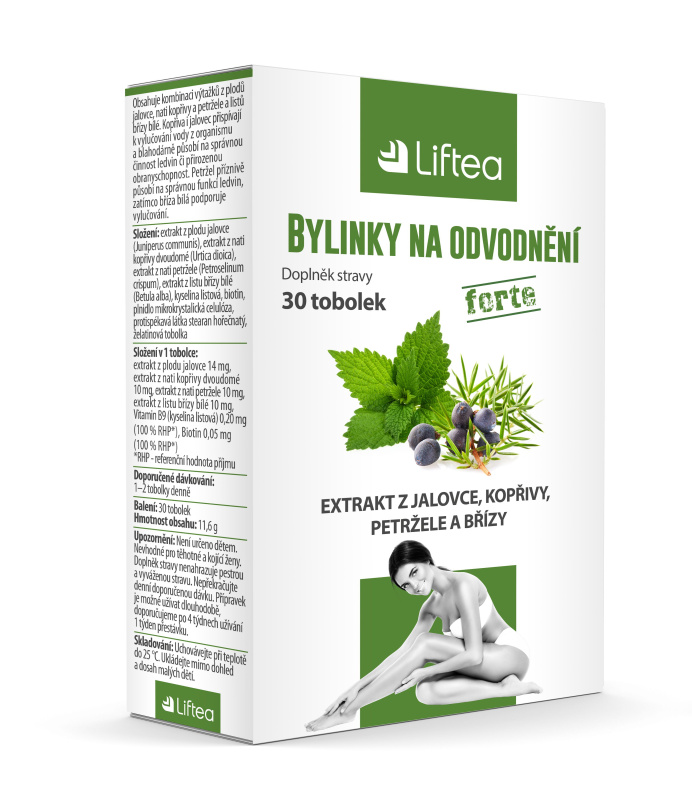 LIFTEA Bylinky na odvodnění forte tob.30