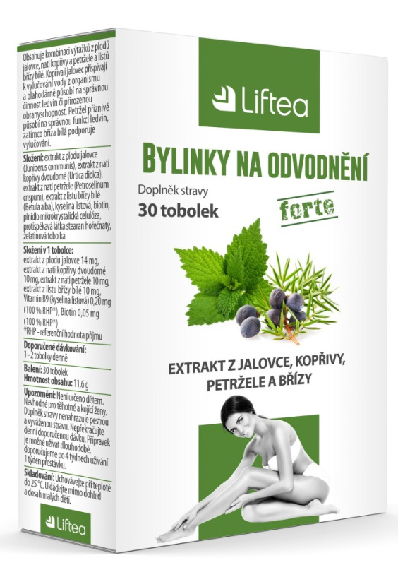 LIFTEA Bylinky na odvodnění forte tob.30