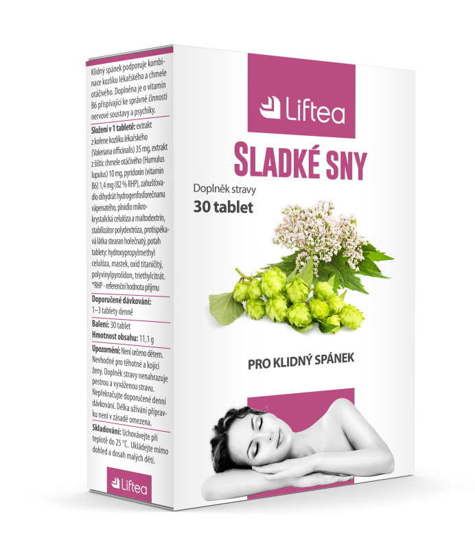 LIFTEA Sladké sny 30 tablet