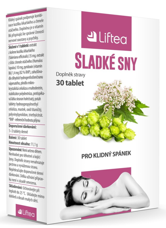 LIFTEA Sladké sny 30 tablet