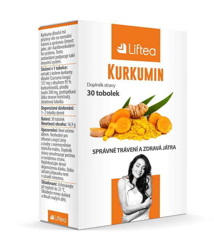 LIFTEA Kurkumin 30 tobolek