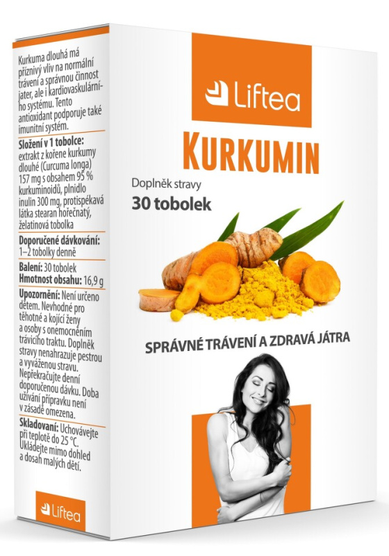 LIFTEA Kurkumin 30 tobolek