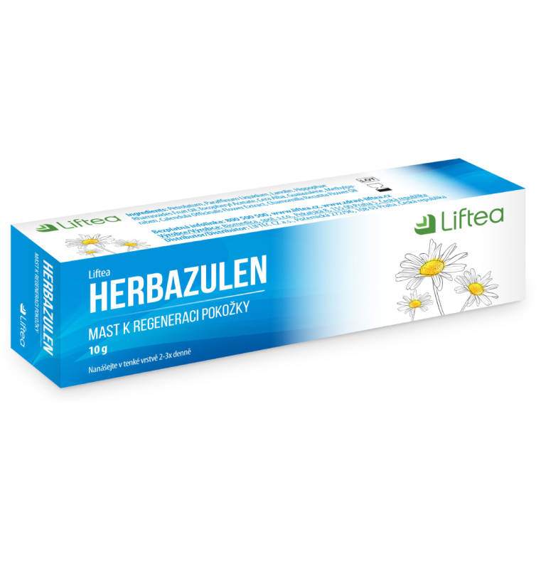 Liftea Herbazulen mast na podráždenou pokožku 10 g