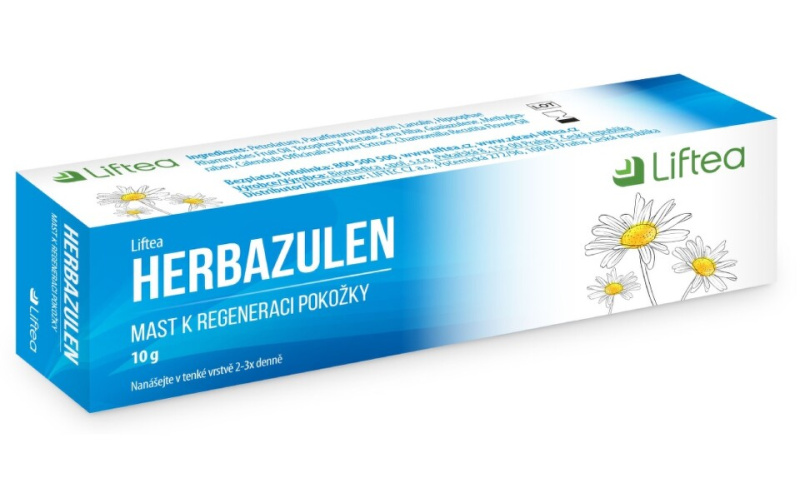 Liftea Herbazulen mast na podráždenou pokožku 10 g