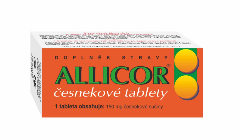 NATURVITA Allicor česnek 60 tablet