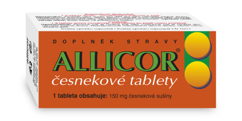 NATURVITA Allicor česnek 60 tablet