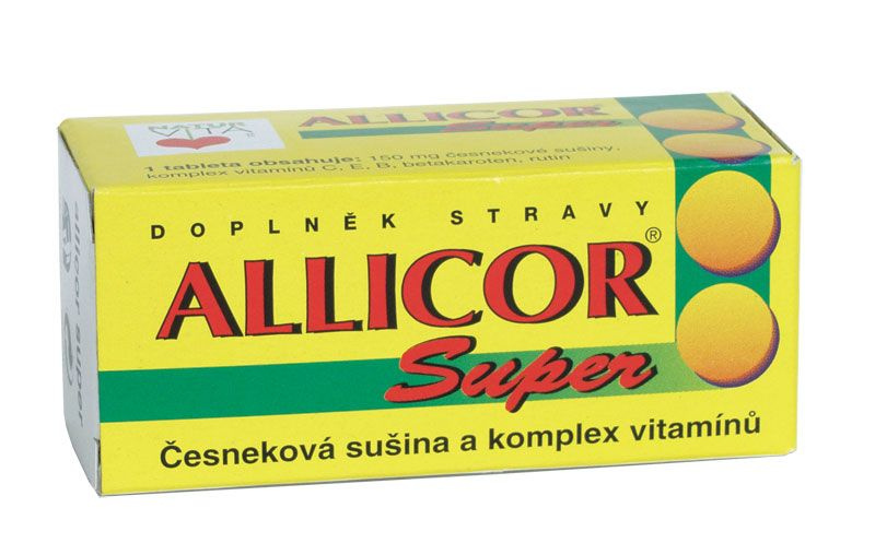 NATURVITA Allicor super česnek 60 tablet