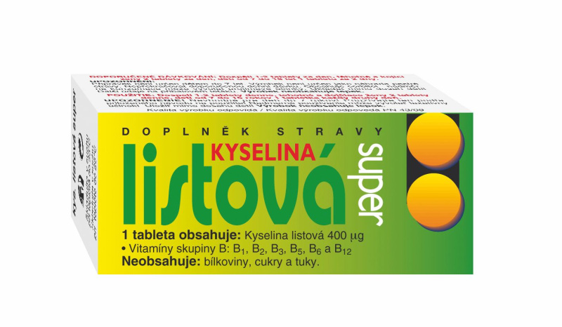 NATURVITA Kyselina listová super 60 tablet