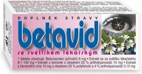 NATURVITA Betavid se světlíkem lékařským 60 tablet
