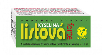 NATURVITA Kyselina listová forte 60 tablet