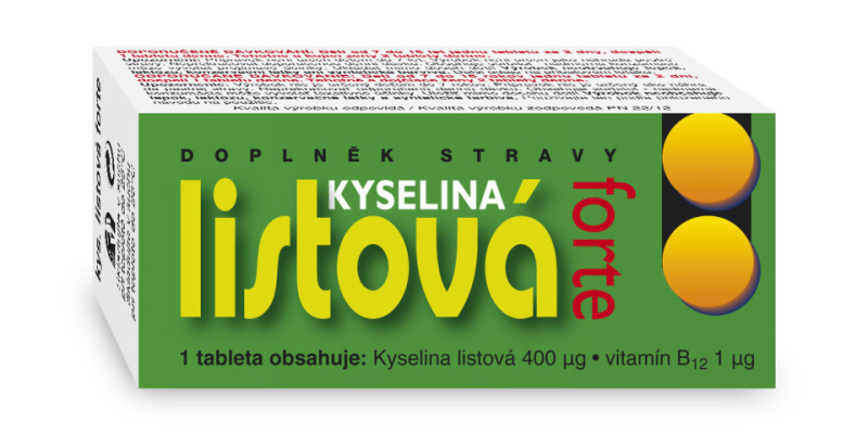 NATURVITA Kyselina listová forte 60 tablet