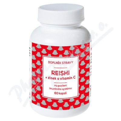 NATURAVITA Reishi + zinek + vitamin C 60 kapslí