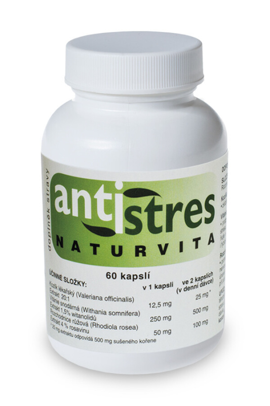 NATURVITA Antistres 60 kapslí