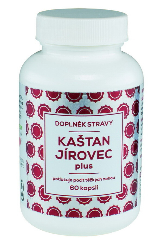 NATURVITA Kaštan Jírovec plus 60 kapslí