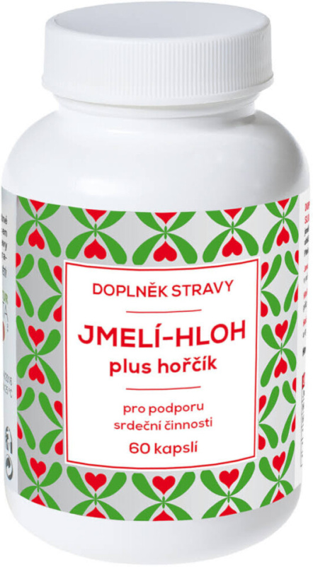 NATURVITA Jmelí Hloh plus Hořčík 60 kapslí