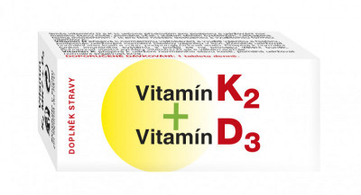 NATURVITA Vitamín K2 a vitamín D3 60 tablet
