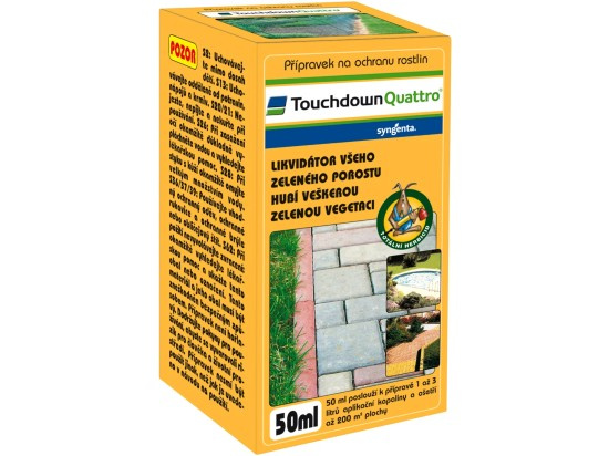 LOVELA TouchdownQuattro likvidátor všeho zeleného porostu 50 ml