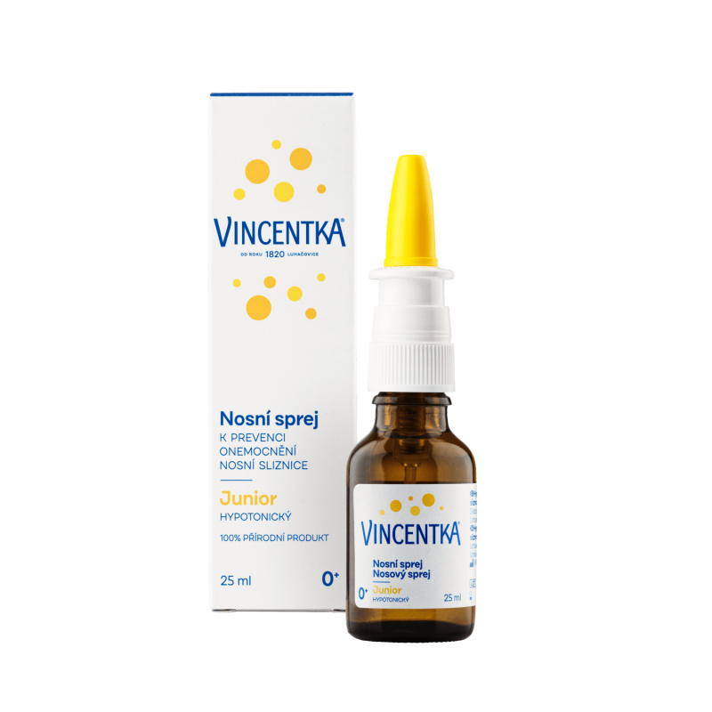 Vincentka nosní sprej JUNIOR hypotonický 25ml