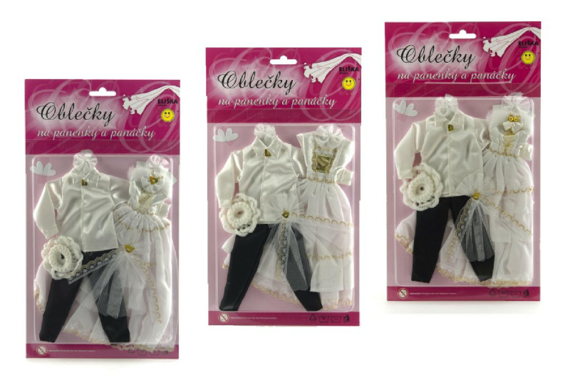 Teddies Šaty/Oblečky na panenky