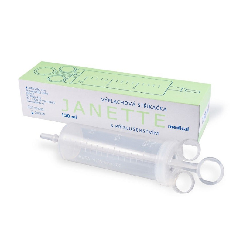 JANETTE Výplachová stříkačka 150 ml