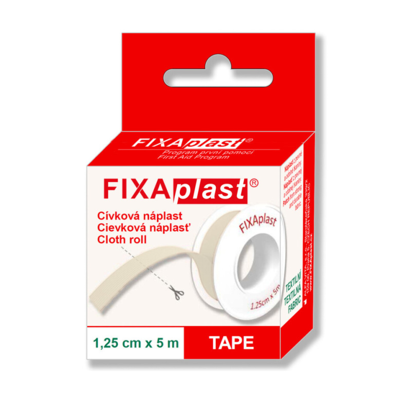 FIXAPLAST Cívka náplast 1.25 cm x 5 m