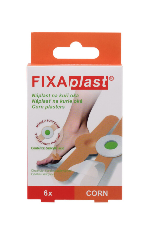 FIXAPLAST Corn náplast  na kuří oka 6ks