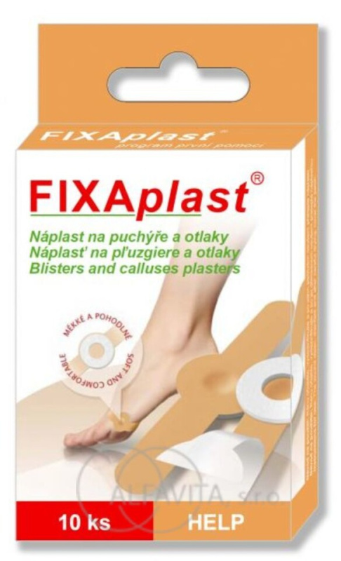 FIXAPLAST Help náplast na puchýře 10ks